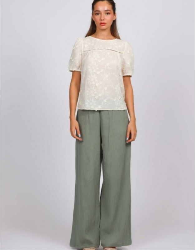 Patanlon large noir kaki