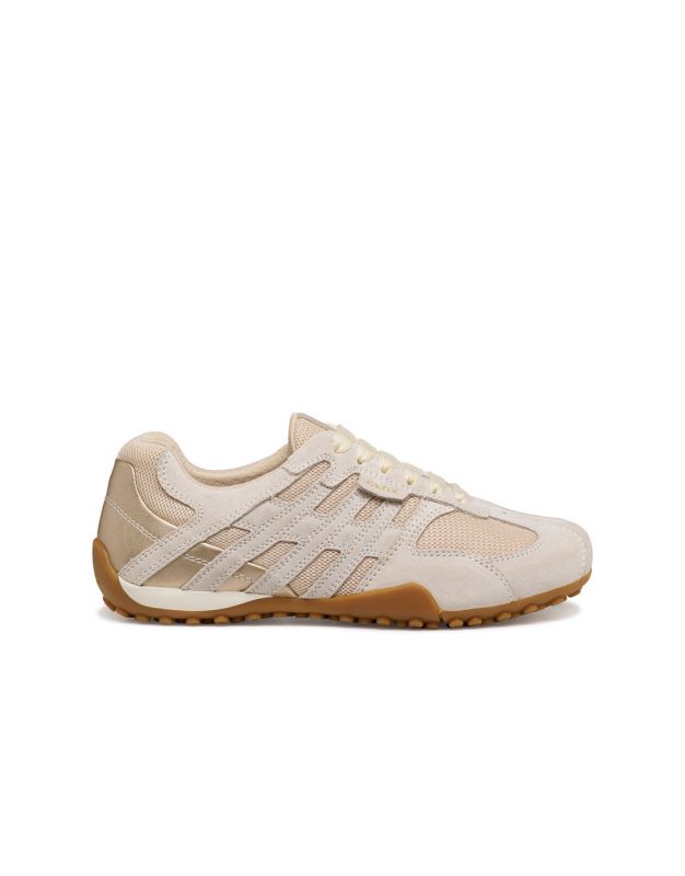Basket vintage cuir beige