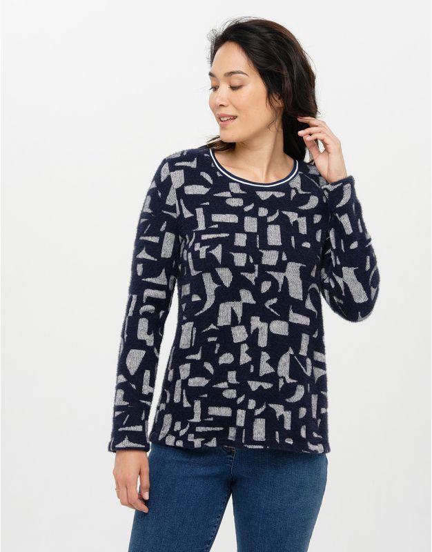 Succombez à un pull noir pour femme, Christine Laure